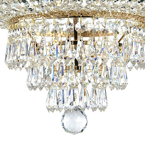 Хрустальная потолочная люстра Maytoni Palace DIA890-CL-18-G